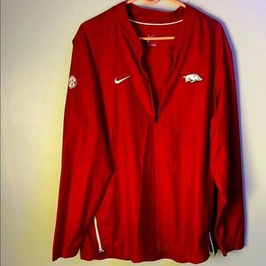 SEC Nike Crimson Half-Zip Jacket